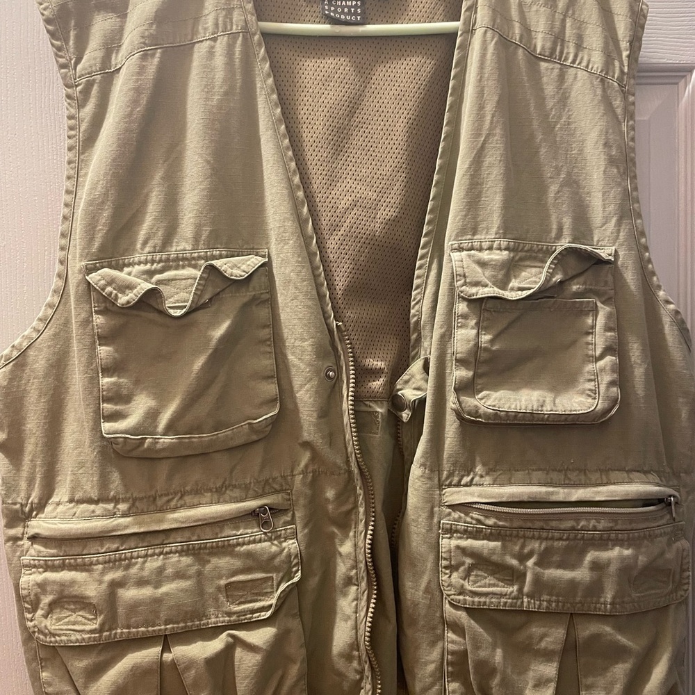 Outdoor Urban Terrain Olive Outdoor Vest